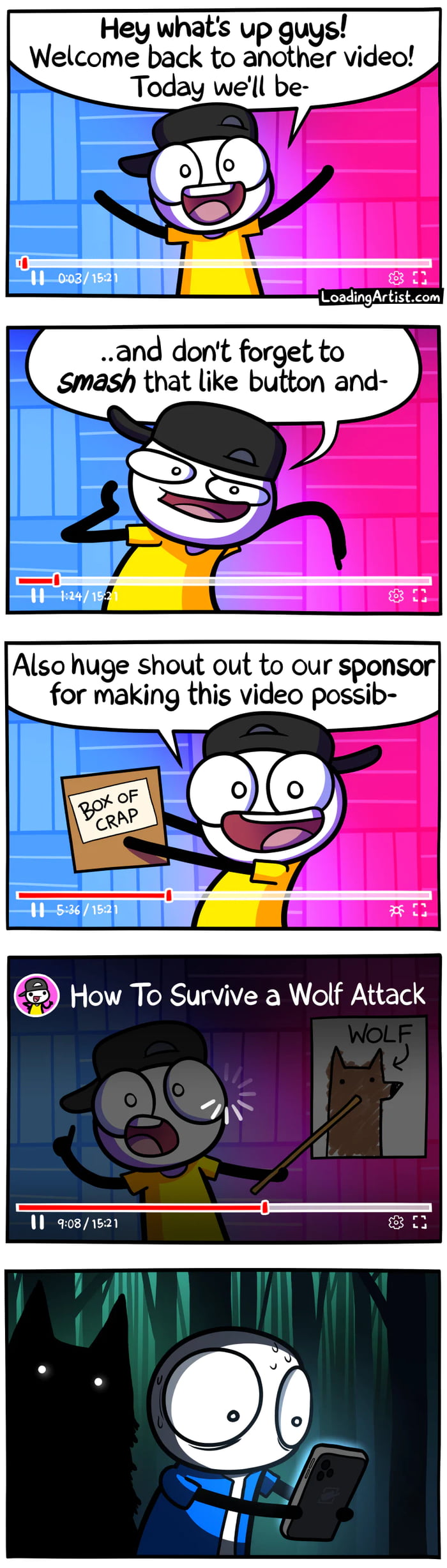 Wolf in title - 9GAG