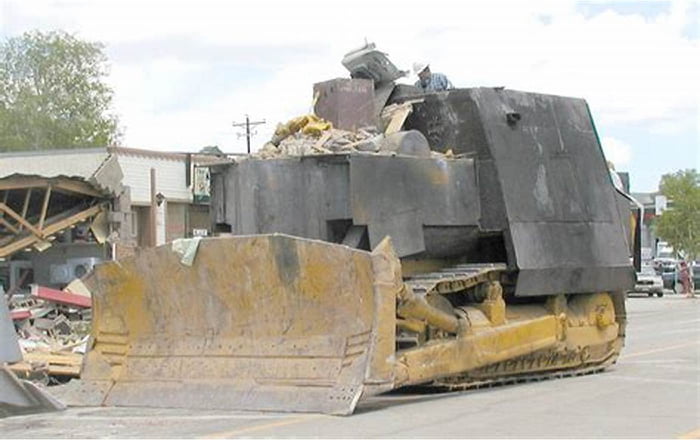 This Is The Killdozer On June 4th 2004 A Colorado Man Called Marvin   ANwPZ9b 700b 