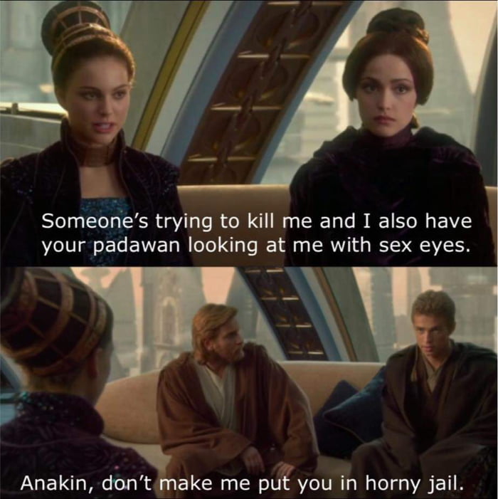 The horny is a pathway to the dark side - 9GAG