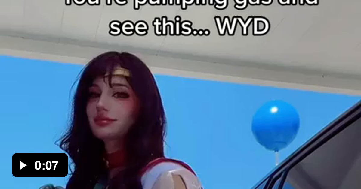 You see Sailor Mars doing THIS at the gas station… WYD? By Ami Inu 9GAG