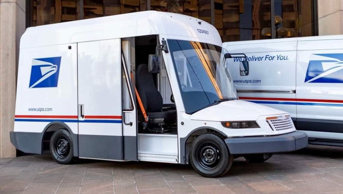 USPS Electric vehicles... - 9GAG