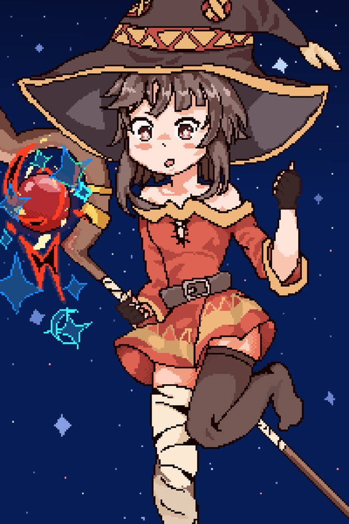 Pixel Megumin - 9GAG