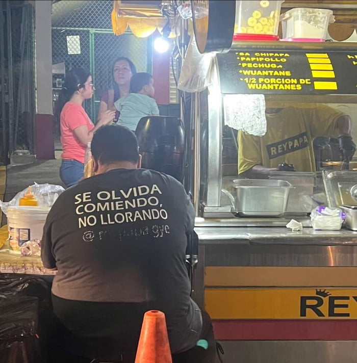 No Mms, Carnal, Creo También Olvidaste Cómo Parar De Comer... - 9GAG