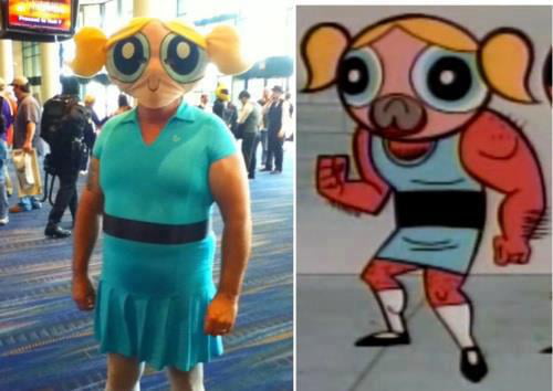 Classic ppg cosplay of a cosplay - 9GAG