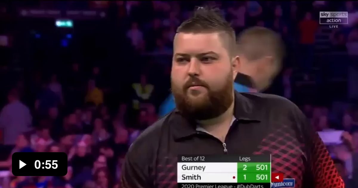 Michael Smith with a 9-darter in Dublin. - 9GAG