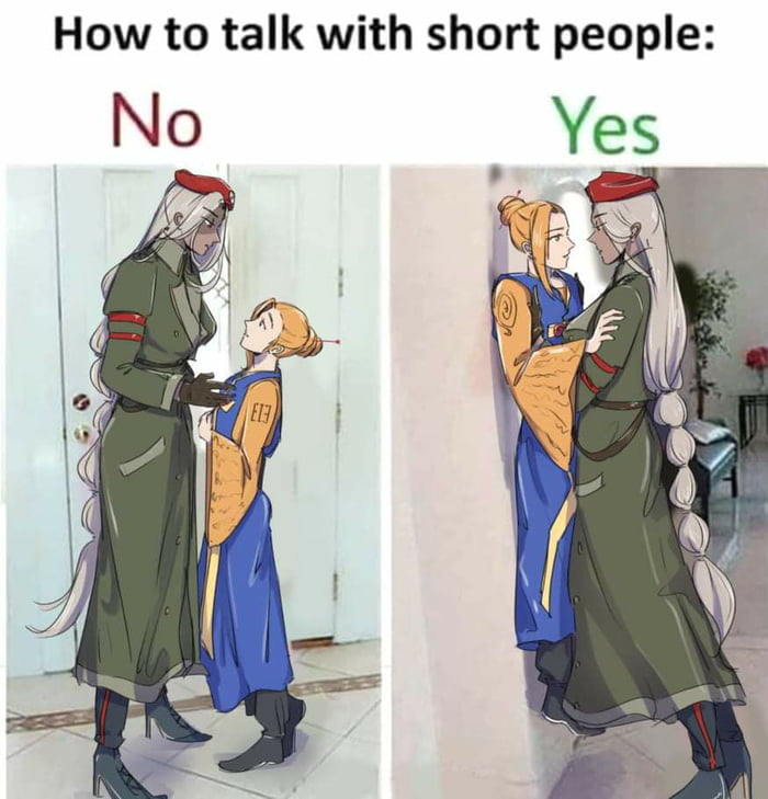 Tower of God good anime, awesome webtoon. The guy is the small one. 9GAG