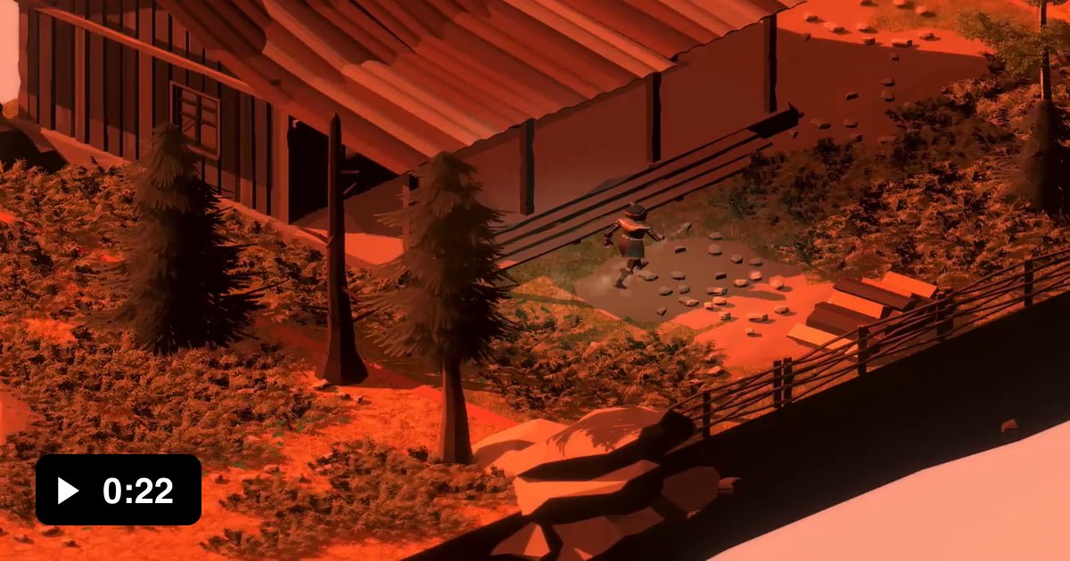 What do you think of this animation when entering a building? Created ...