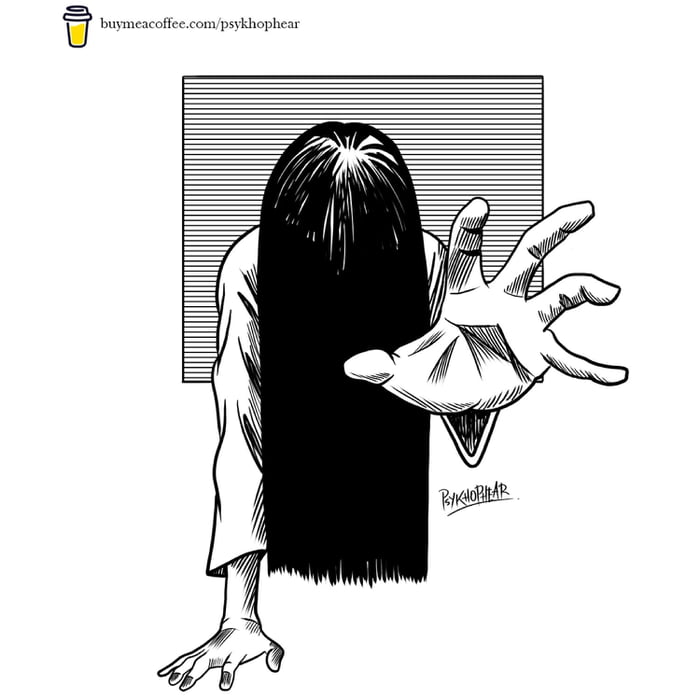 Art Commission Done Sadako From The Ring Commission Is Always Open