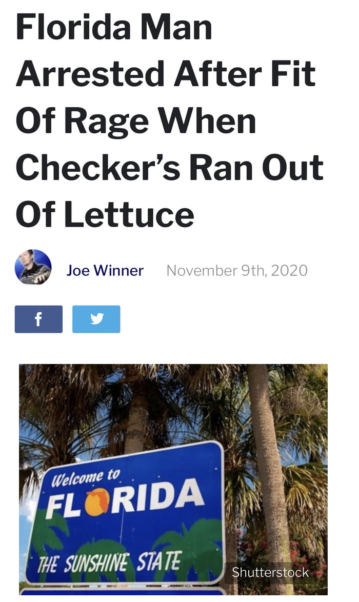 Florida man november 9th - 9GAG