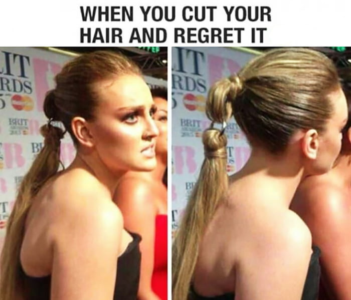 Hair hotsell extensions meme