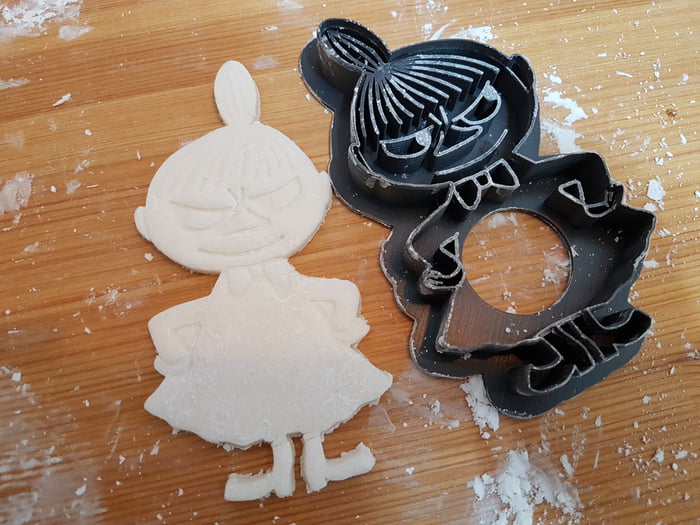 Designed a cookie cutter with Fusion360 and printed it on my Ender 3