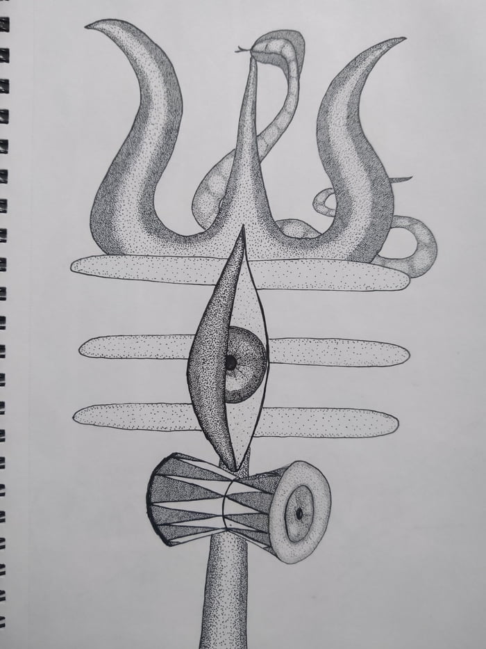 Lord shiv artwork, Me - 9GAG