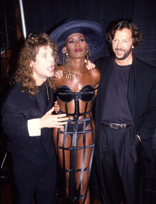 ozzy osbourne eric clapton grace jones