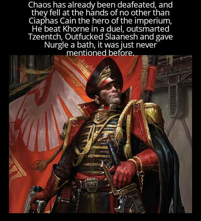 ALL HAIL THE HERO OF THE IMPERIUM! - 9GAG