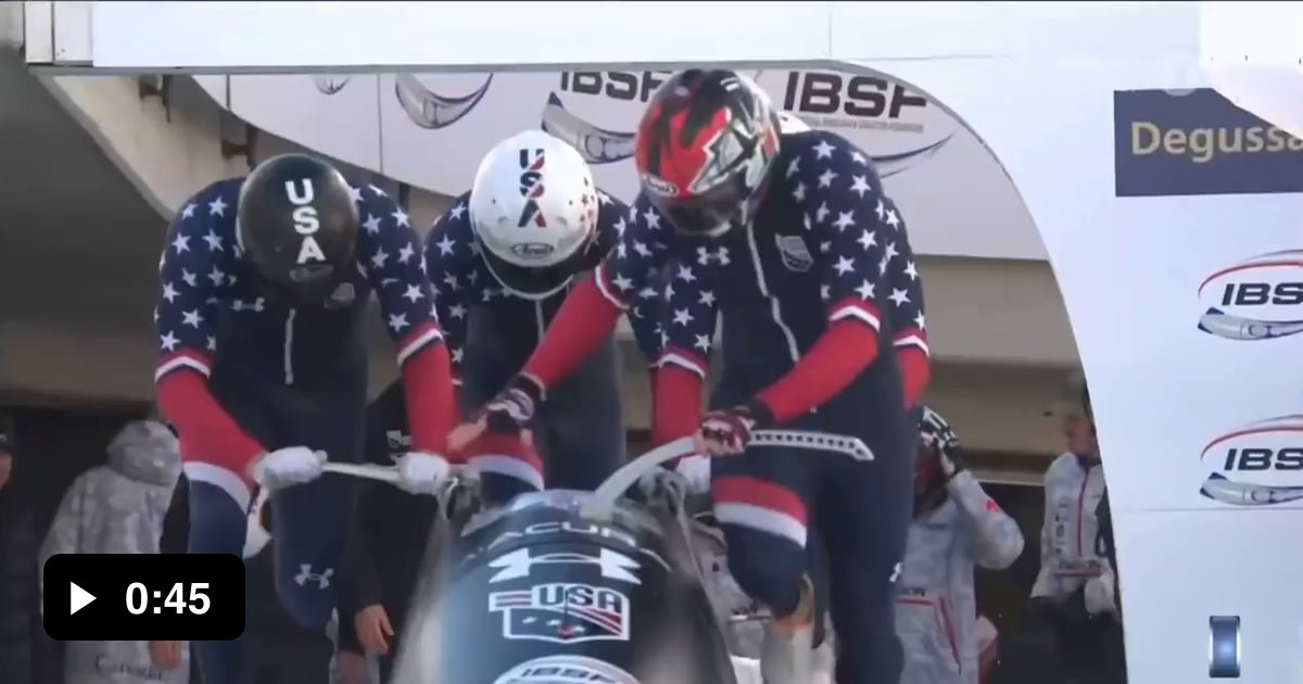 Hilarious mishaps with US Bobsled champions - 9GAG