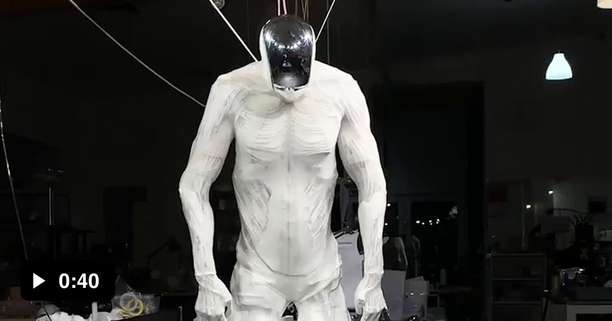 Protoclone, the world's first bipedal, musculoskeletal android with 200 ...