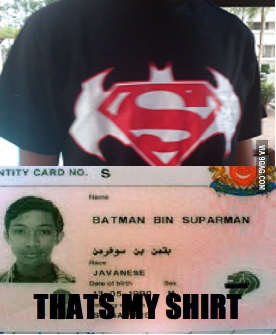 Batman bin suparman 9GAG