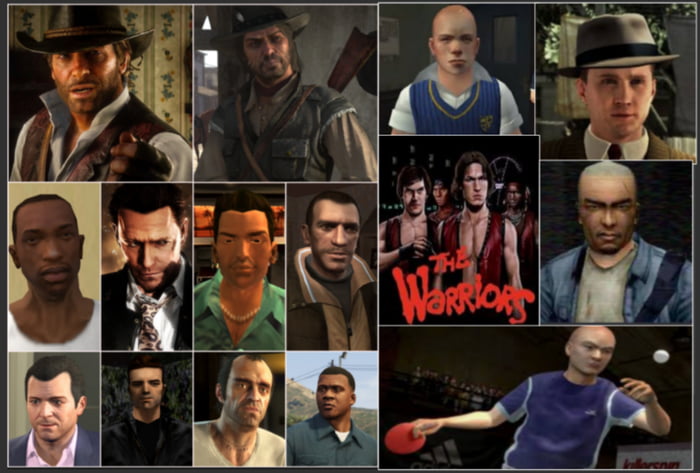 If these Rockstar game protagonists all fought who would win? (updated ...