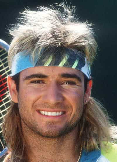 No question, I had the best mullet - Andre Agassi jokes others' hairstyles  are 'not even close,' reveals mohawk origin story