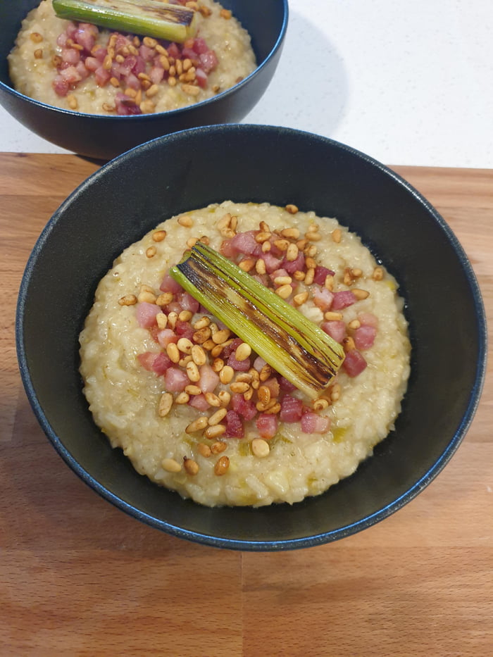 Leek and pancetta risotto 9GAG