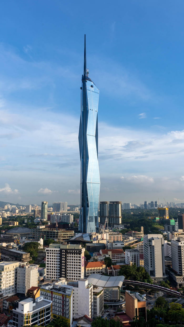 Second Tallest Building In The World Merdeka 118 In Kuala Lumpur 9GAG