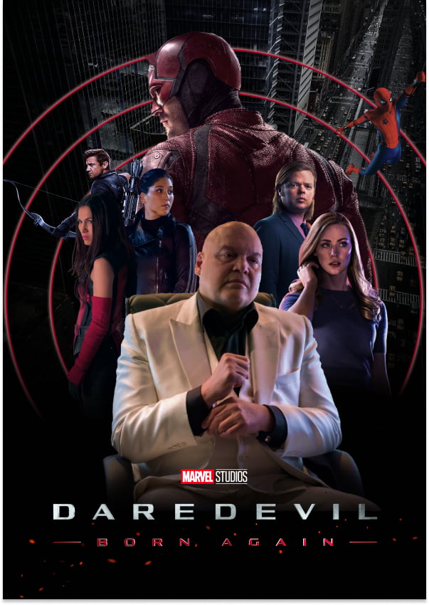 Daredevil Born Again Fan Poster ) 9GAG