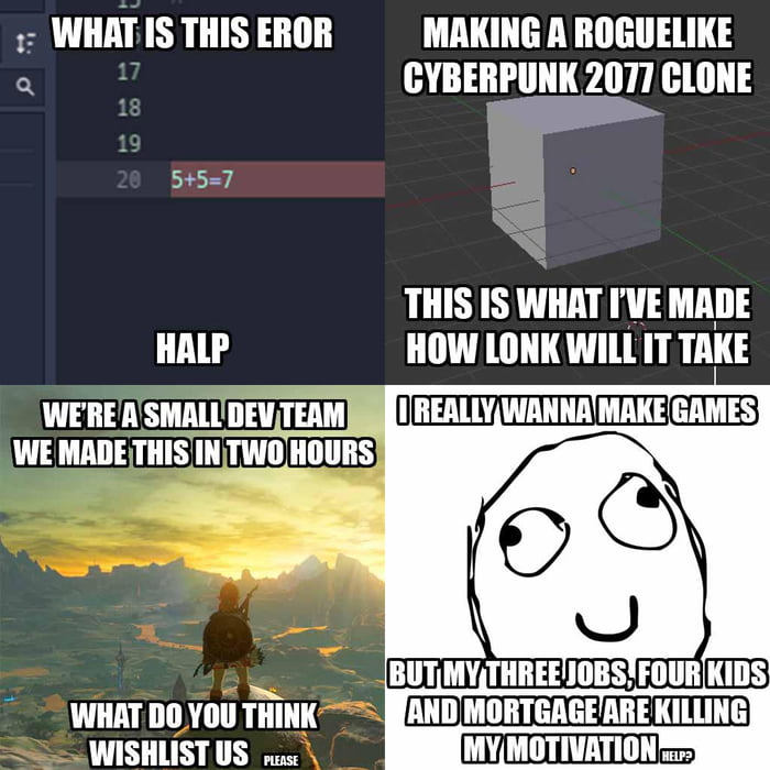 The four horsemen of game programming - 9GAG