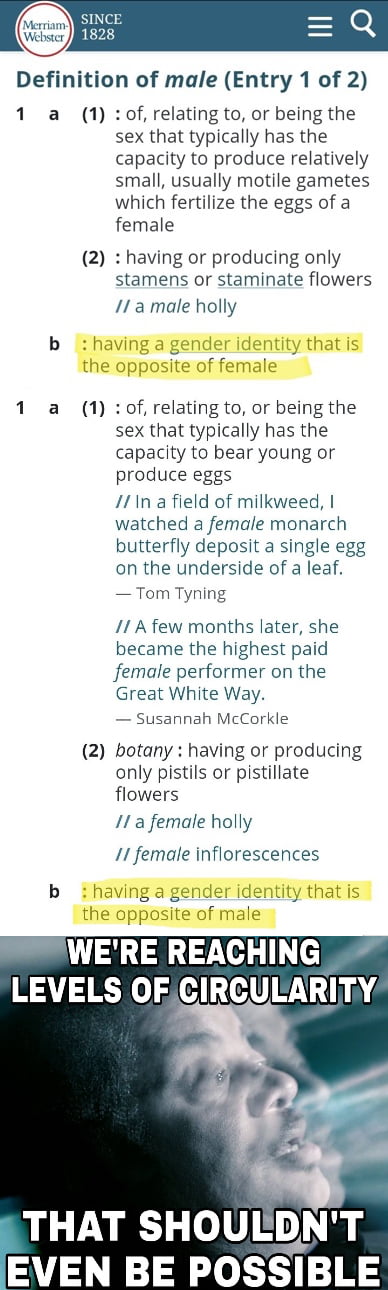 They Literally Changed The Dictionary Definition. We're Reaching Levels ...