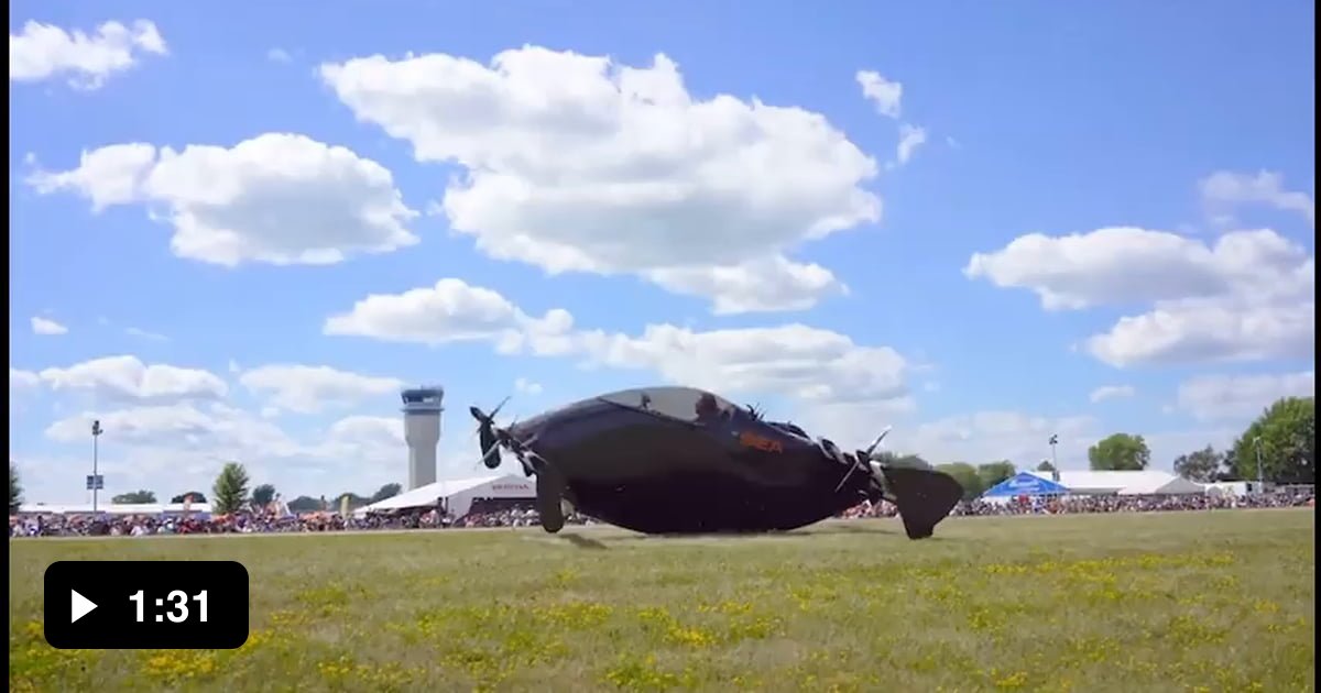 BlackFly eVTOL. One of the first passenger drones. 9GAG
