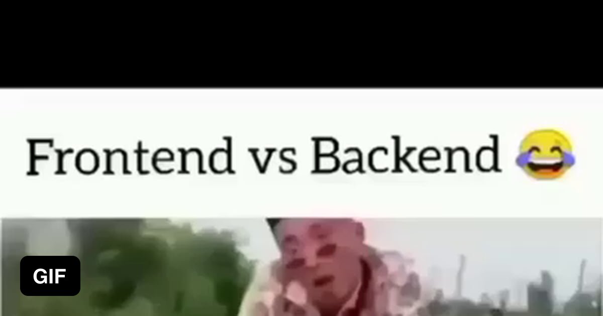 Frontend Developer vs Backend Developer - 9GAG