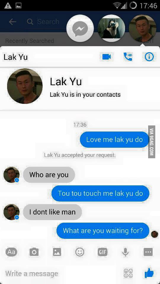 Love me Lak Yu do! - 9GAG