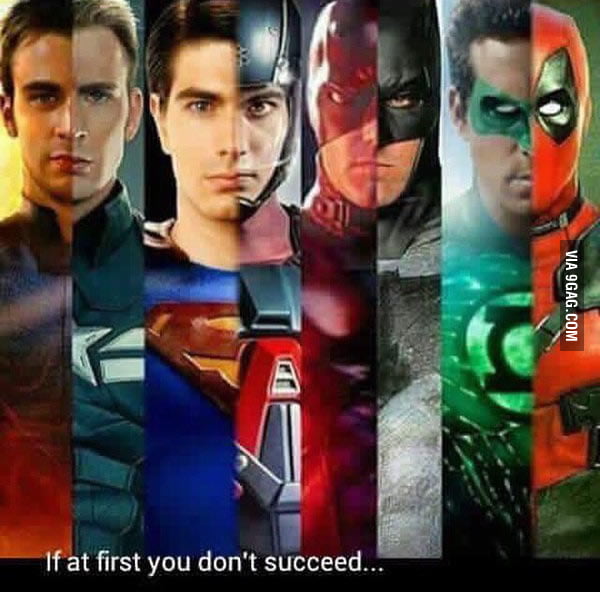 You either die as a terrible superhero cast, or live long 