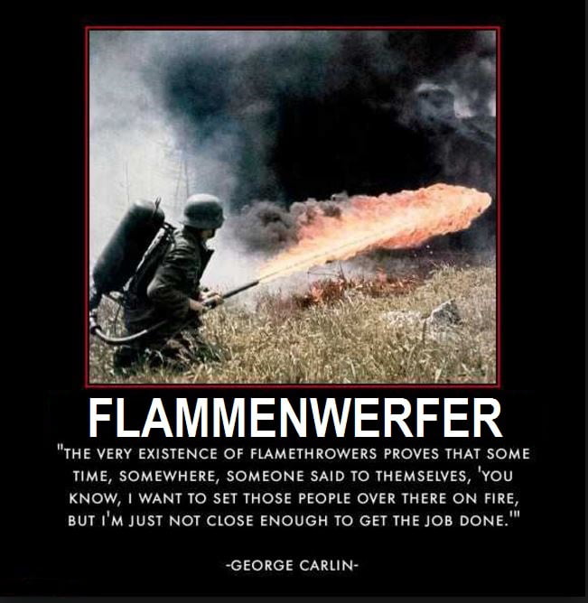 this is a flammenwerfer