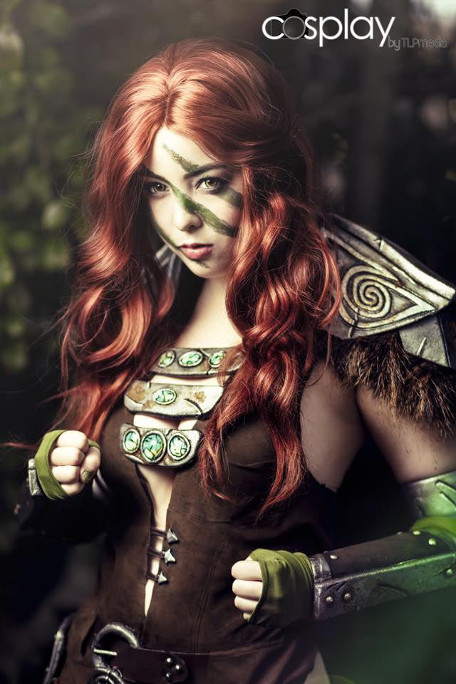 Shay laren masturbating Cossplay aela the huntress porn