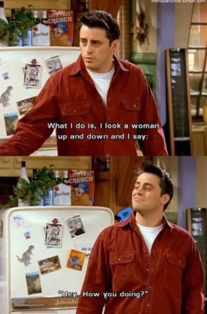 Joey Tribbiani - The First F**kboi - 9GAG