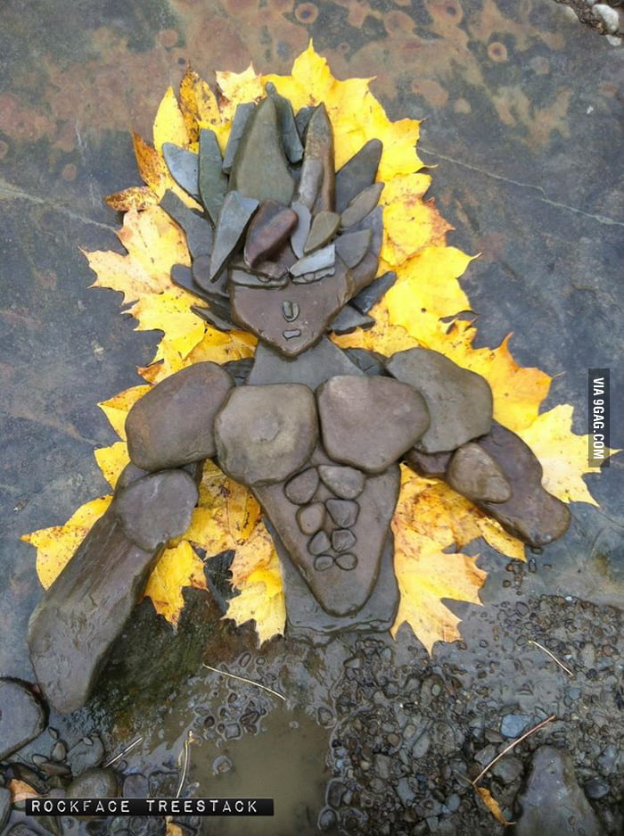 Super Saiyan rocks - 9GAG