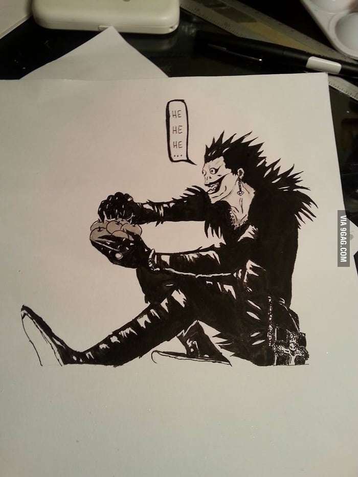 For all the Ryuk fans out there! One of my best drawings so far, hope