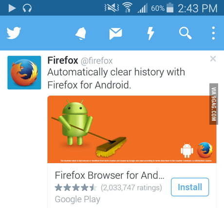 460px x 427px - Firefox for Android is advertising as the ultimate porn ...