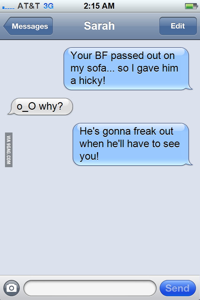 Evil prank? or lifesave bro? - 9GAG