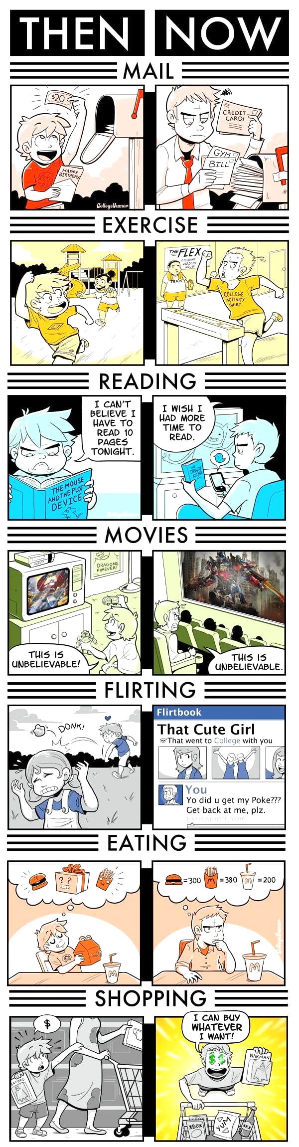Then And Now 9GAG