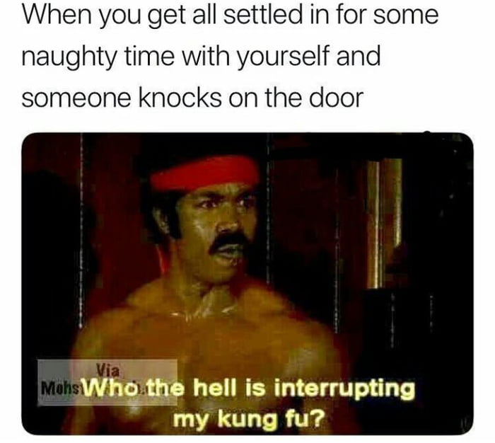 Who the hell is interrupting my kung fu? - 9GAG