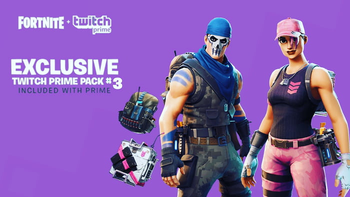 Get The Exclusive Twitch Prime Pack 3 Availeble On 21 July 12 00am 9gag