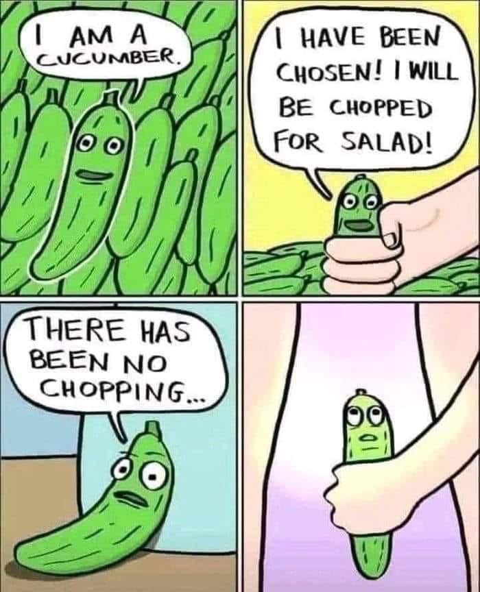 I Am Cucumber 9gag