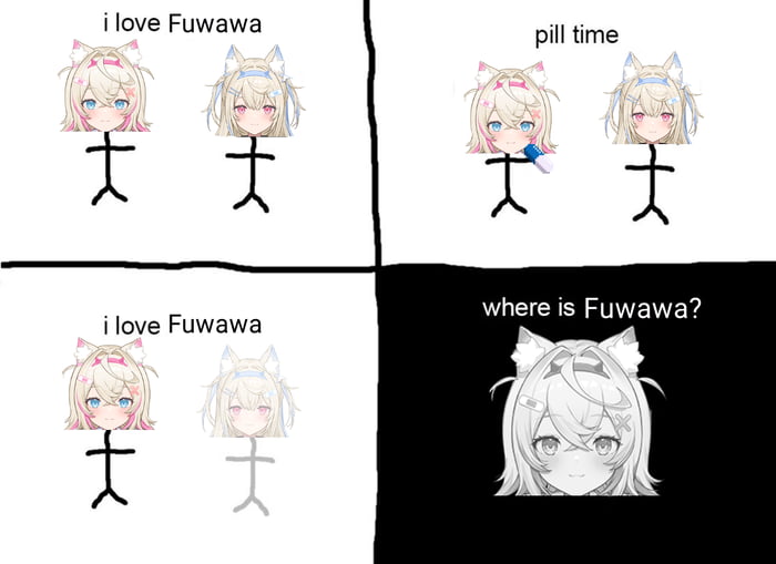 Fuwawa is not real - 9GAG