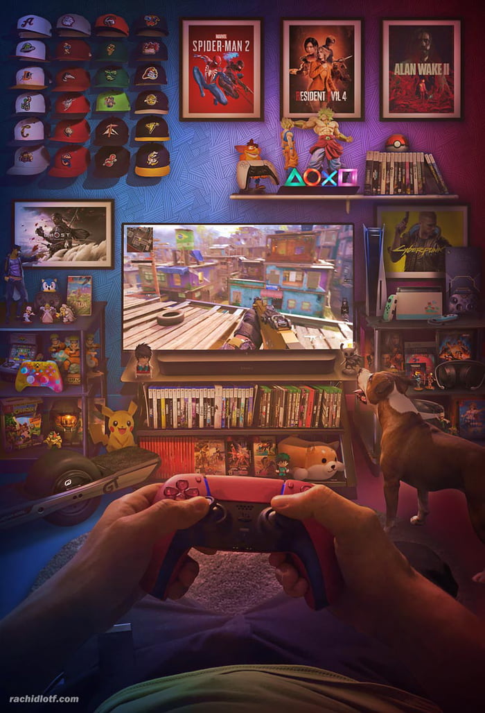 My latest artwork celebrates the evolution of gaming with his great and ...