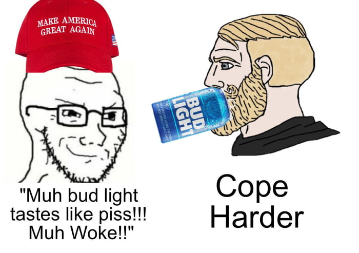 The GQP is still malding over Bud Light - 9GAG