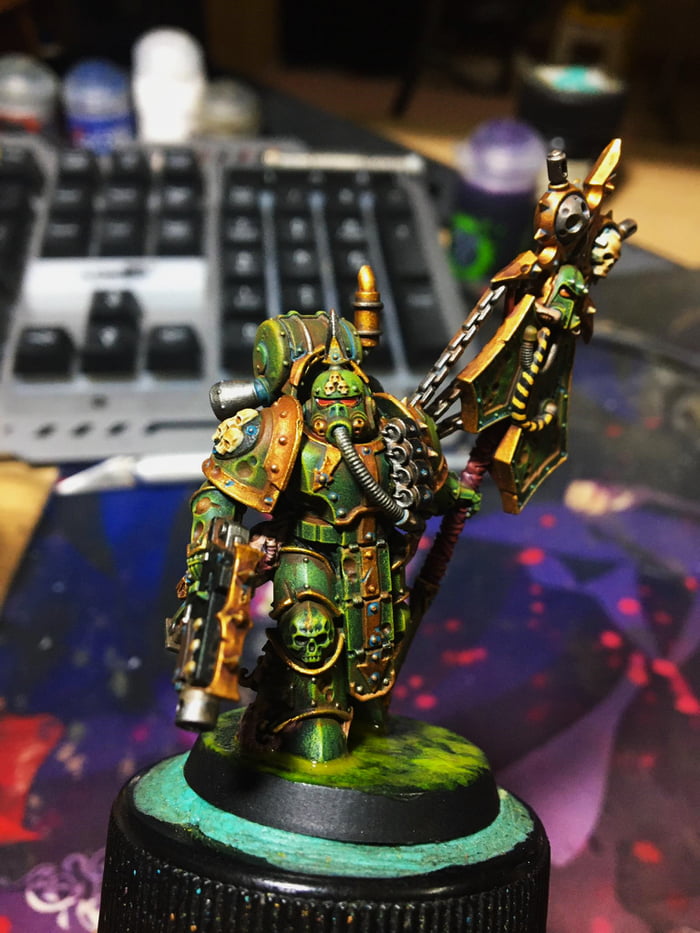 Plague Marine Icon Bearer , For Grandpa Nurgle . - 9GAG