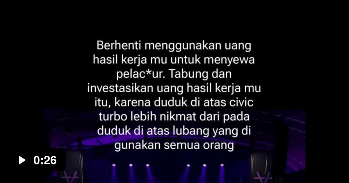 Salah Justru Maksiat Itu Penggerak Ekonomi Ketika Salah Satu Nabi Di