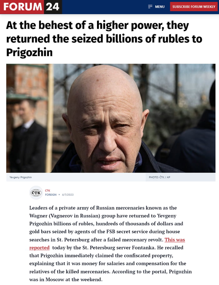 "The Security Forces Were Forced To Return The Confiscated Funds - Ten ...