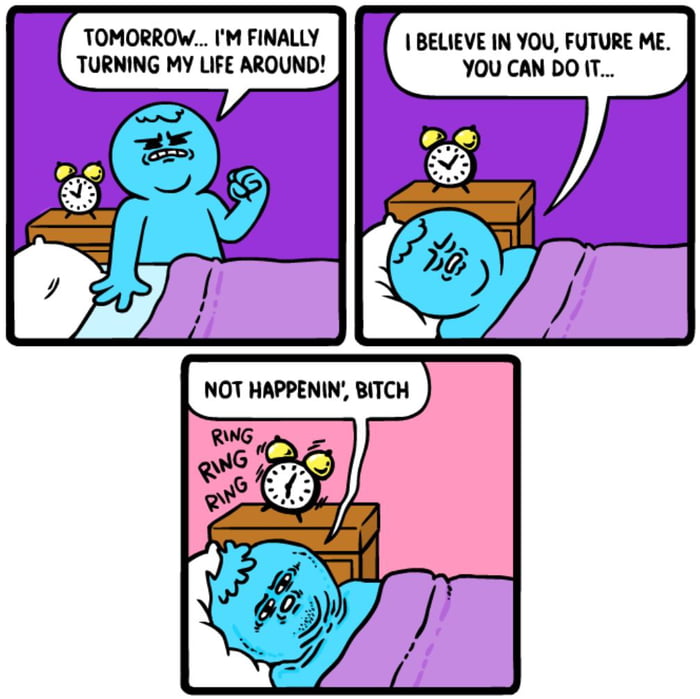 Future Me.....| Credits: @mrlovenstein | *Bonus Panel Included* - 9GAG